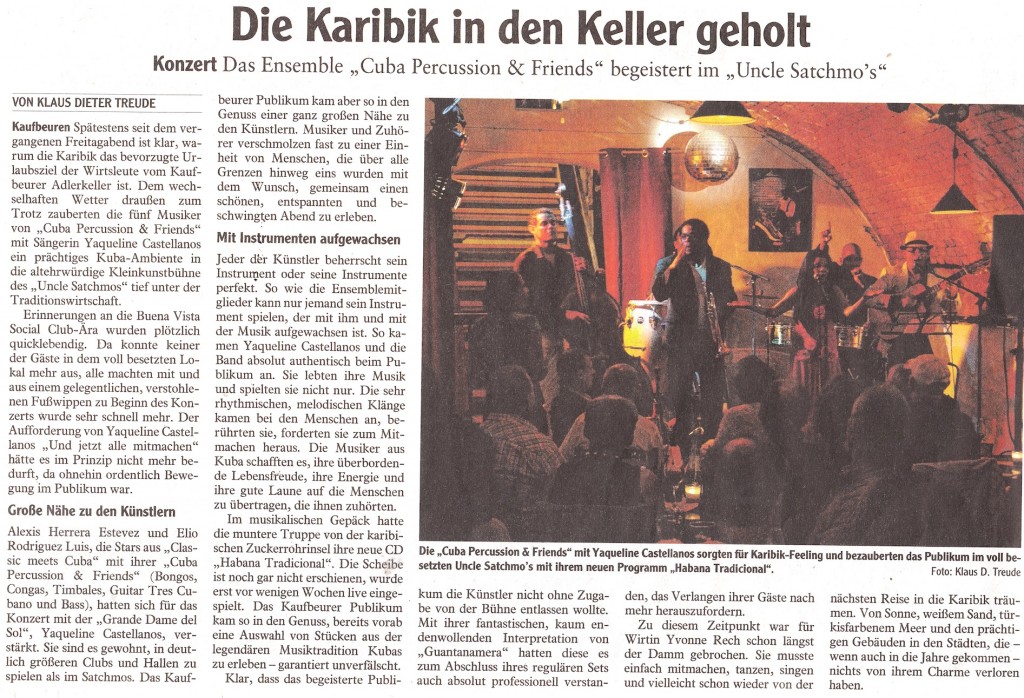 Cuba Percussions and friends